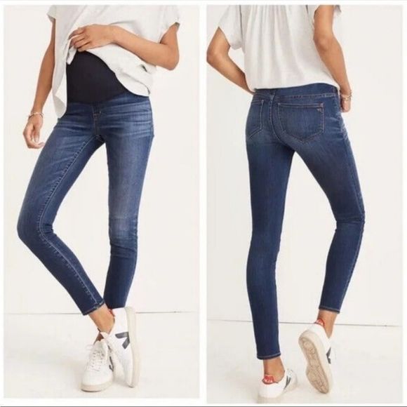 Madewell Denim - NEW Madewell Maternity Over The Belly Skinny Jeans Size 28